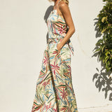 Halter Tie Back Top - Tahitian Tide, Women's Top's/Matching Sets Collection
