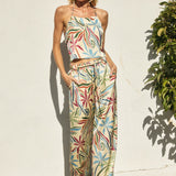 Halter Tie Back Top - Tahitian Tide, Women's Top's/Matching Sets Collection