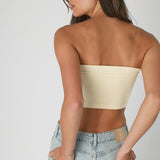 Seamless Bandeau - Beige, Women's Tops Collection