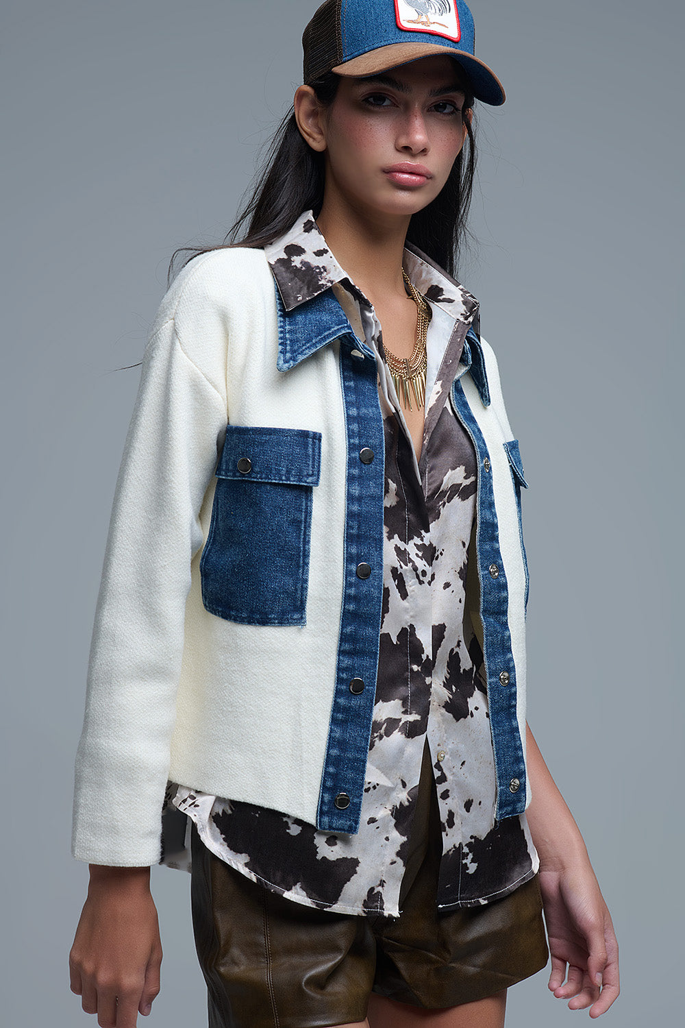 Knitted Cardigan - Cream, Women's Tops Collection