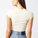 Short Sleeve Cropped Top