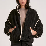 Fleece Bomber Jacket