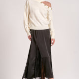 Turtleneck Sweater - white, womens sweater collection