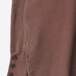Round Neck Sweater With Sleeve Detail - brown, womens top collection