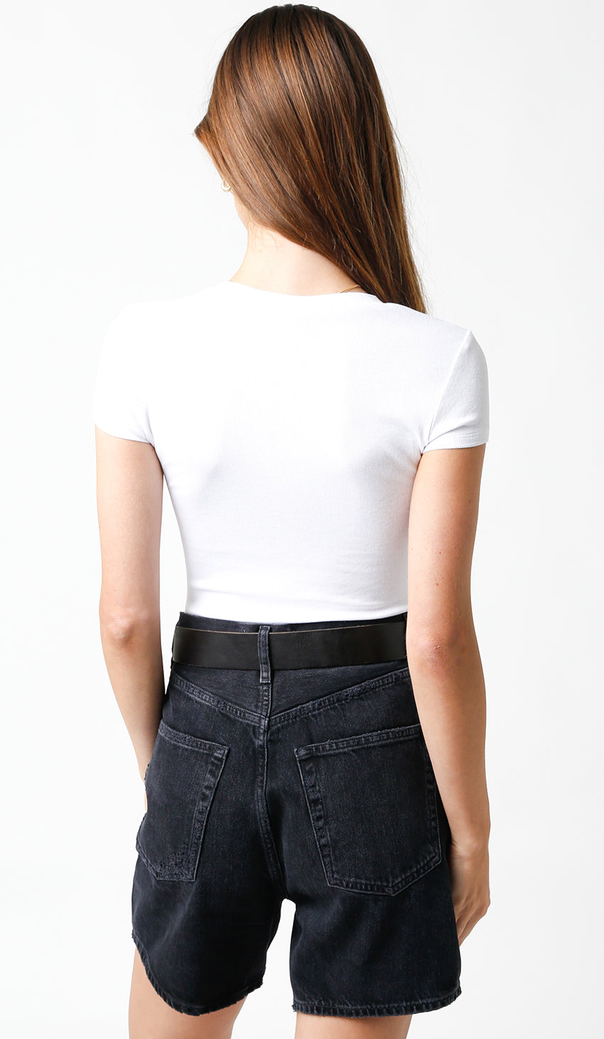 Basic Tee - white, womens t shirt collection