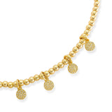 Beaded Chain Necklace - Gold, Women's Necklaces Collection