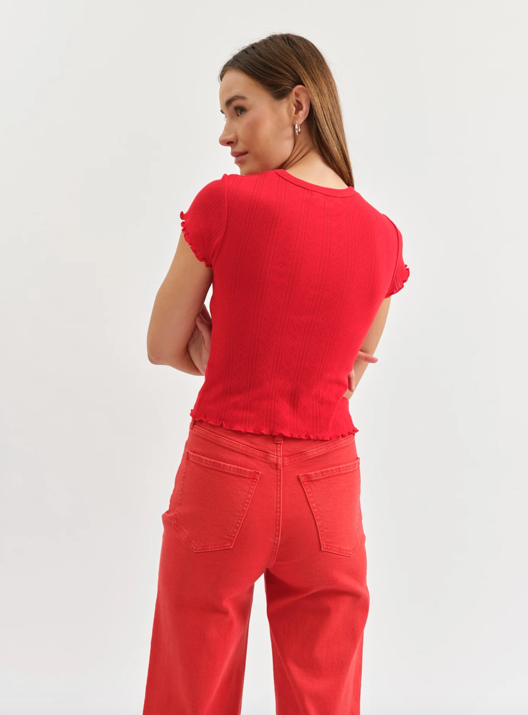 Lilly Top - Cherry, Women's Tops Collection