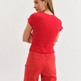 Lilly Top - Cherry, Women's Tops Collection