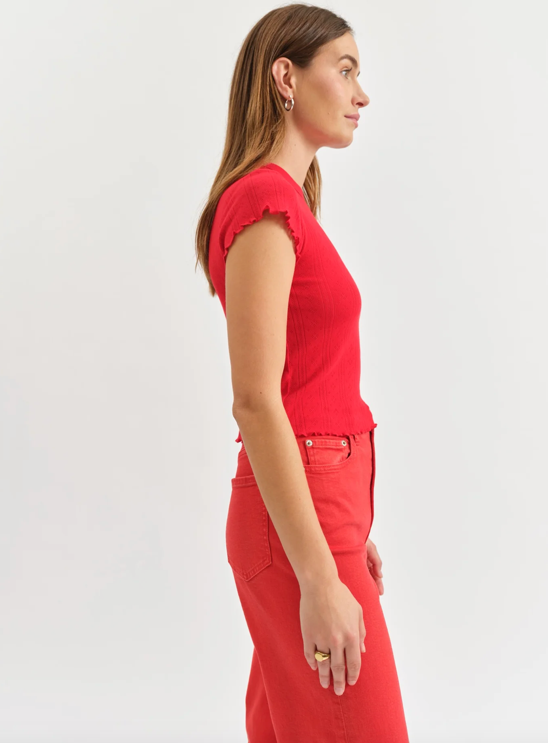 Lilly Top - Cherry, Women's Tops Collection