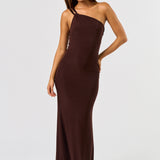 One Shoulder Strappy Maxi