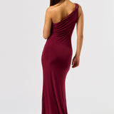 One Shoulder Strappy Maxi