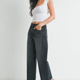 Just Black - Barrel Jean Twist