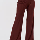 Wide Leg Mesh Pant - Cayenne, Women's Pants Collection