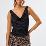Cowl Neck and Back Sunky Top