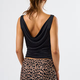 Cowl Neck and Back Sunky Top