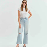 Daze - Pleaser Jean - high rise, light denim, womens jean collection