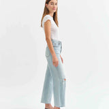 Daze - Pleaser Jean - high rise, light denim, womens jean collection