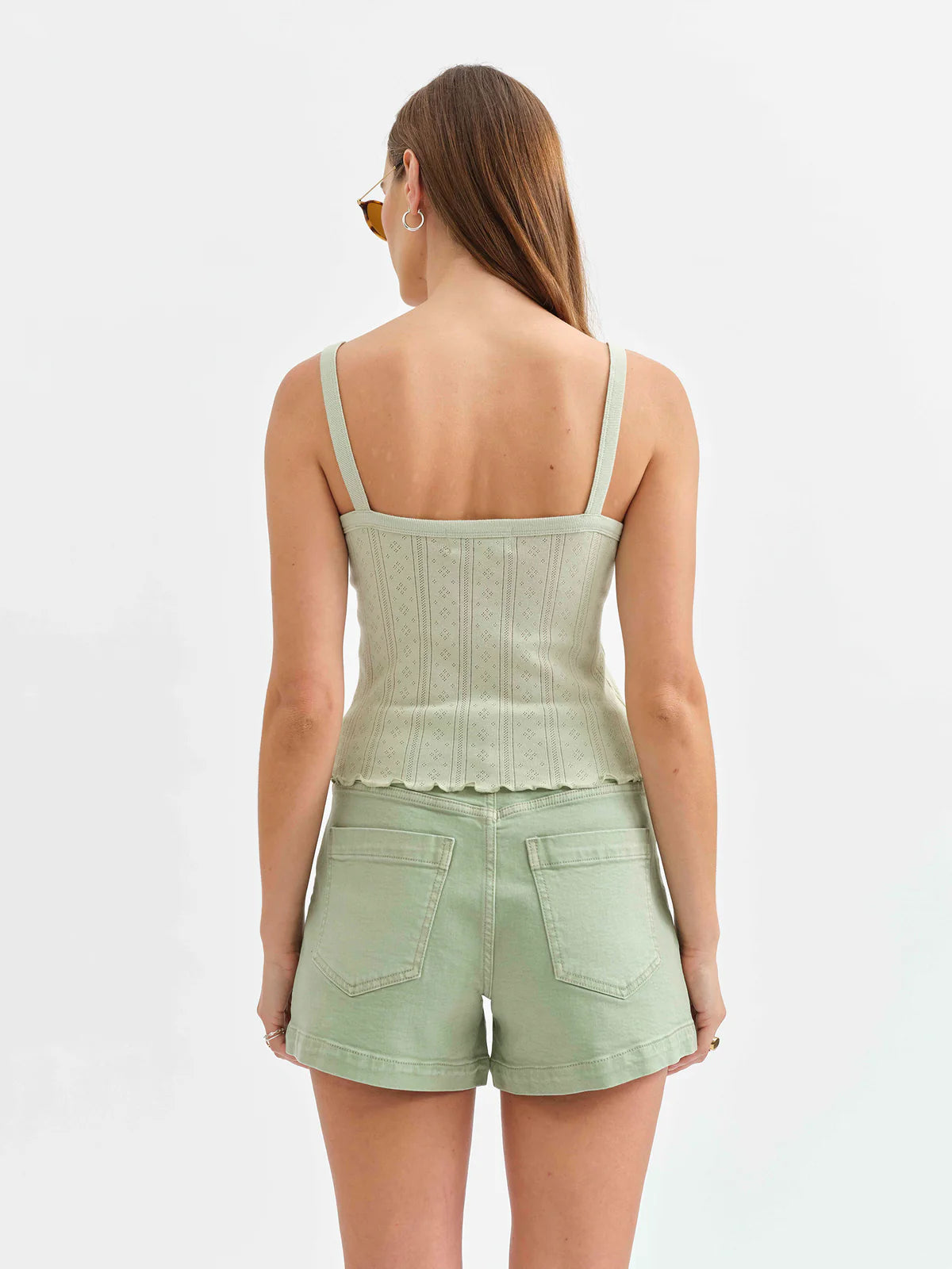 Blossom Tank Top - Pistachio, Women's Tops Collection