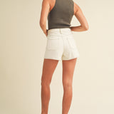 Just Black - Patch Pocket Short