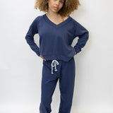 Suzette V Neck Cloud Sweatshirt