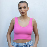 Crop Top - Azalea Pink, Women's Tops Collection