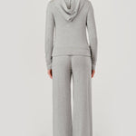 Brushed Fleece Drawstring Pant - grey, womens sweatpants/matching set collection