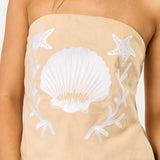 Shell Tube Top - Taupe, Women's Top Collection