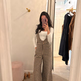Houndstooth Jumpsuit