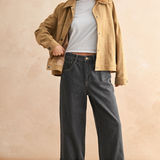 Suede Button Front Jacket - camel, womens jacket collection