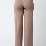 Vest Top With Wide Leg Pant Set - taupe, womens matching set collection