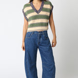Striped Sweater Vest