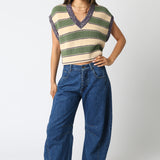 Striped Sweater Vest
