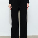 Wide Leg Pant With Waistband Detail