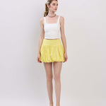 Square Neck Crop Top - Ivory, Women's Tops Collection