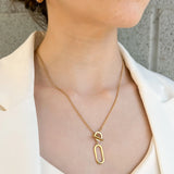 Link Necklace - Gold, Women's Necklaces Collection