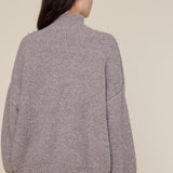 Turtleneck Sweater - ash taupe, womens sweater collection