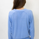 Suzette Cuddle Soft V Neck Sweatshirt