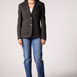 Toasty Cable Knit Blazer