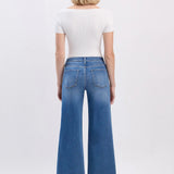 Vervet - High Rise Super Soft Crop Slim Wide, womens jean collection