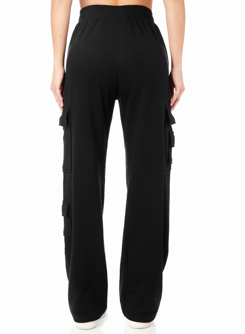 Brush Soft Cloud Cargo Pocket - Black, Women's Lounge Collection