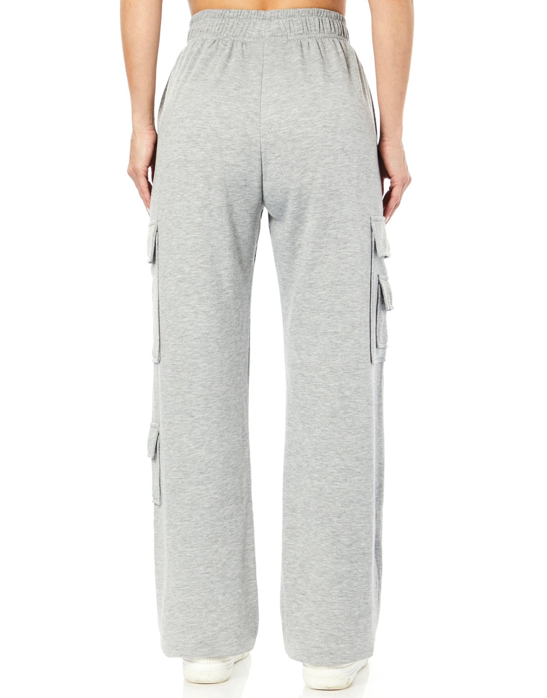 Brush Soft Cloud Cargo Pocket - Heather Grey, Women's Lounge Collection