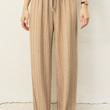 Pleated High Waisted Pant