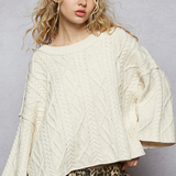 Bell Sleeve Chunky Sweater