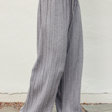 Pleated High Waisted Pant