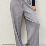 Pleated High Waisted Pant