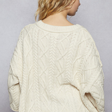 Bell Sleeve Chunky Sweater
