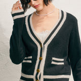 Varsity Button Cardigan