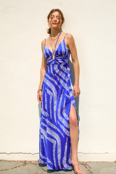 Silk Sleeveless Maxi