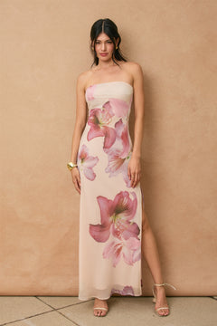 Big Flower Maxi Dress