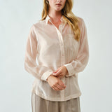 Sheer Oversized Shirt